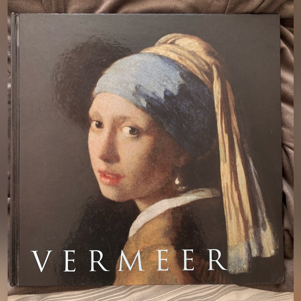 Vermeer Art Book with Girl with a Pearl Earring